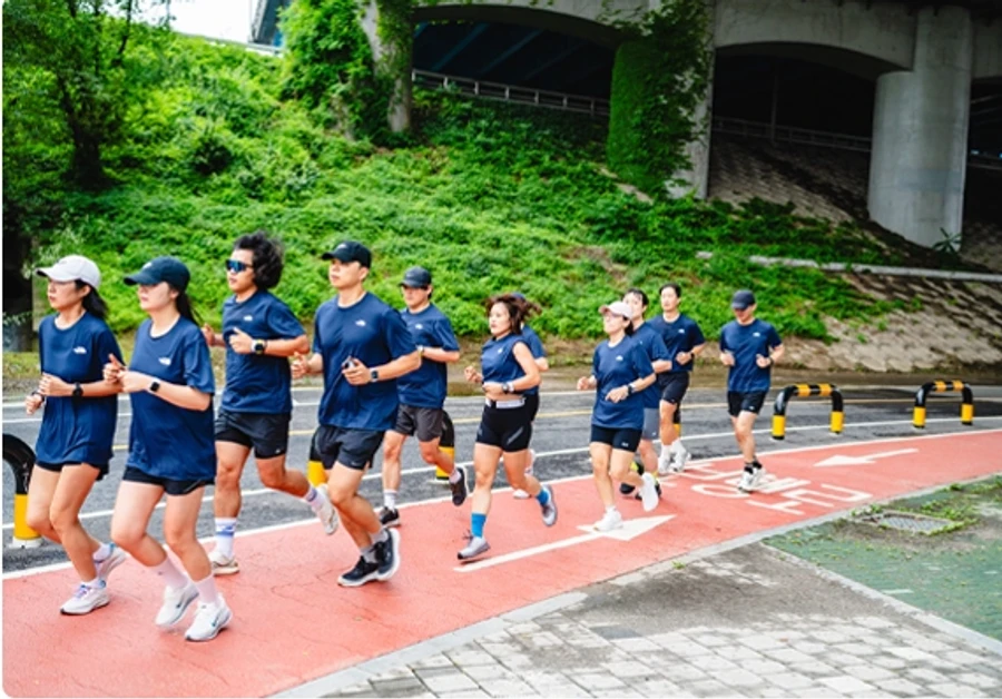 아이스버킷 챌린지 RUN in Seoul 그룹 러닝 - 한강 산책로
